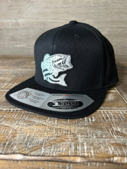 Patriotic Bass Patch Hat – Flexfit 110