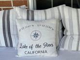 Coordinates Throw Pillow