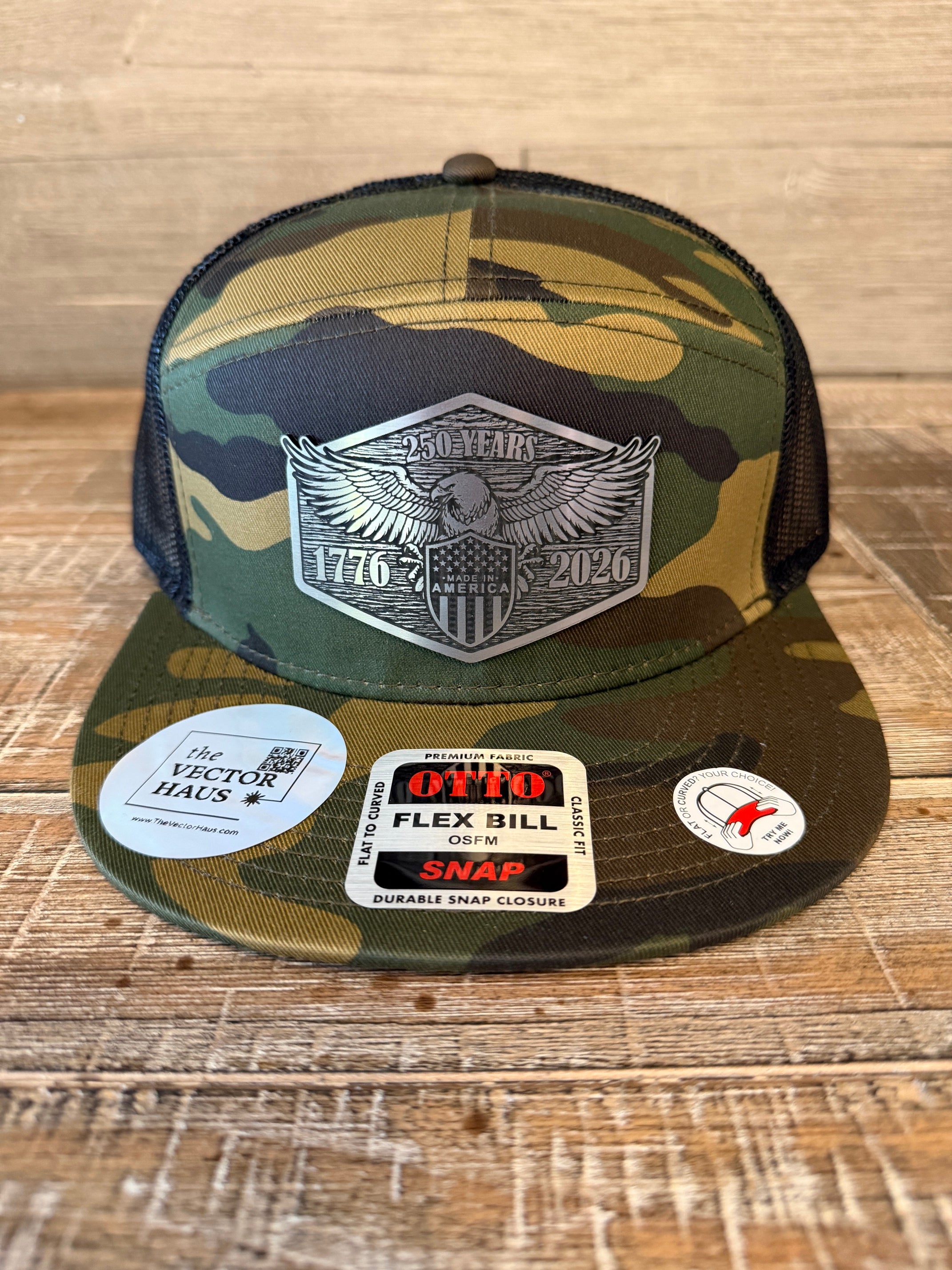 USA 250th Anniversary Eagle Patch Hat – Richardson 112