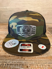 250 America Eagle Flag Hat