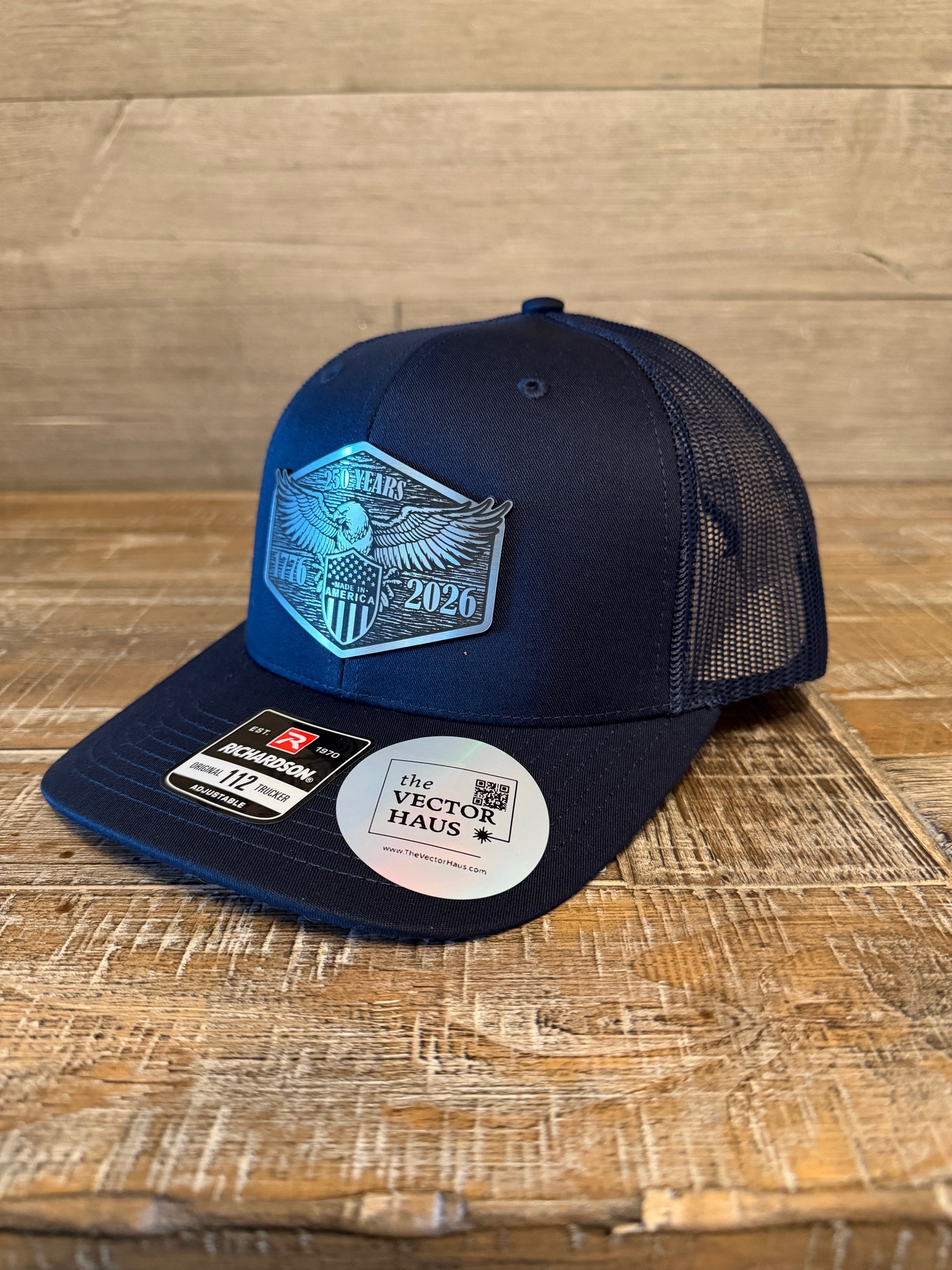 USA 250th Anniversary Eagle Patch Hat – Richardson 112