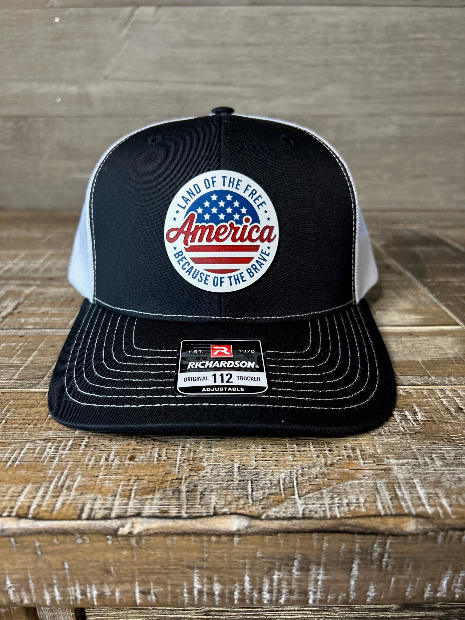 “Land of the Free” Acrylic Patch Hat