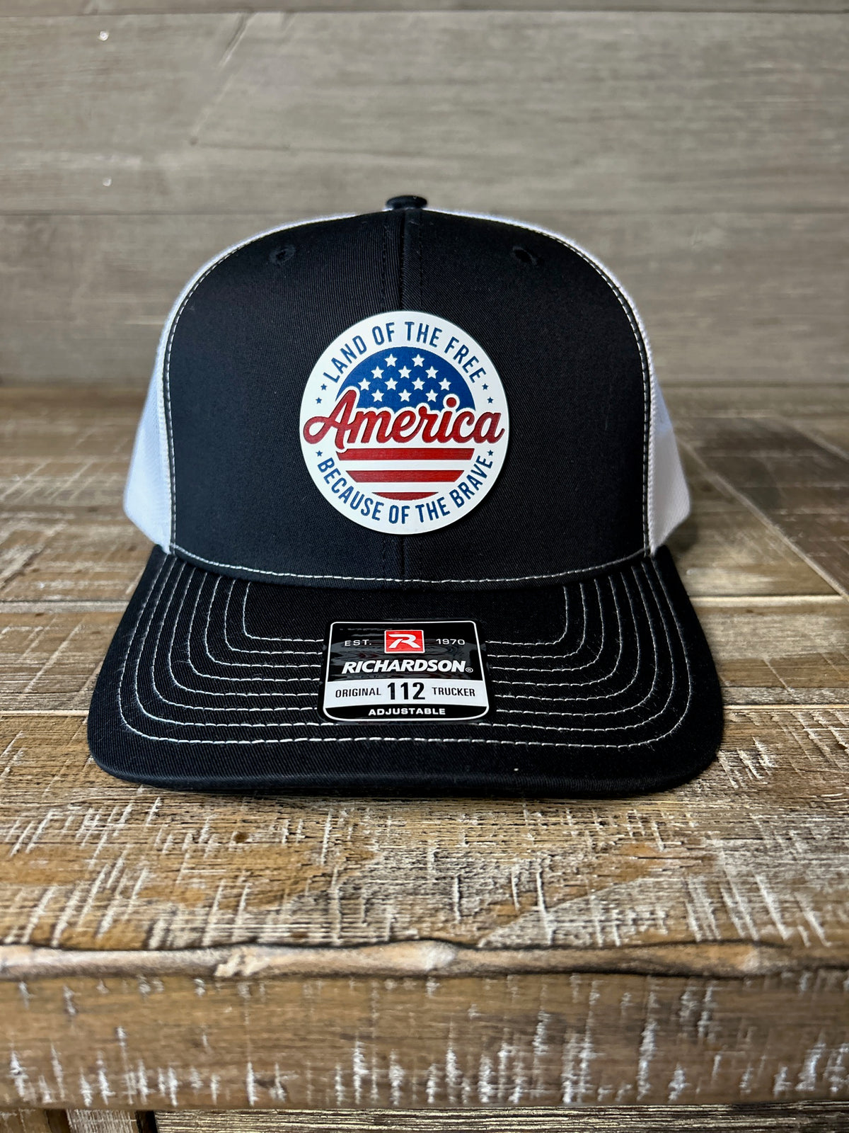 “Land of the Free” Acrylic Patch Hat