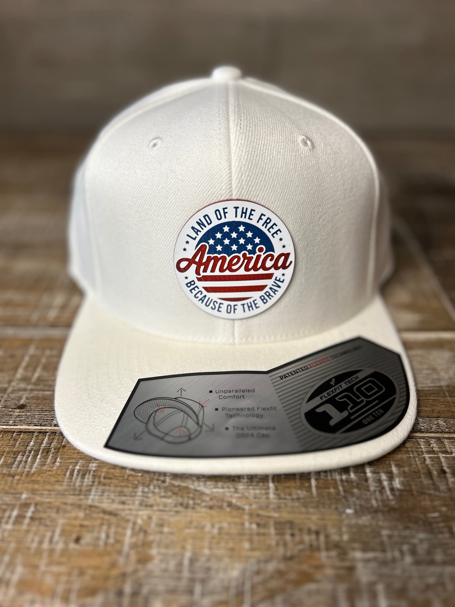 “Land of the Free” Acrylic Patch Hat