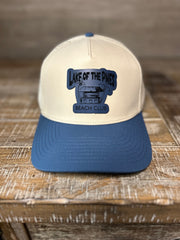 Lake of the Pines Beach Club Leatherette Patch Hat