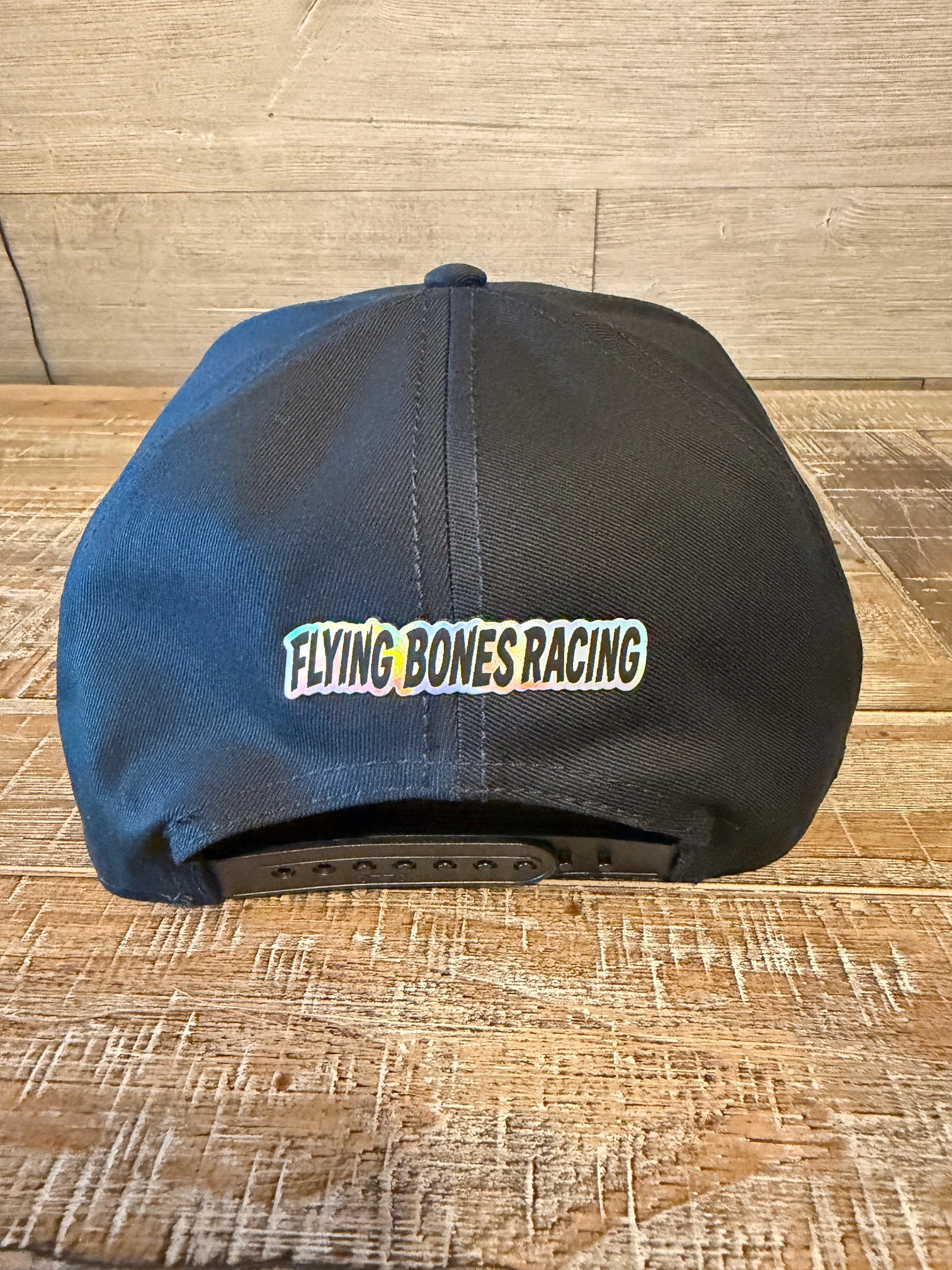 Flying Bones Snapback Hat – Holographic Patch