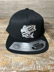 Patriotic Bass Patch Hat – Flexfit 110