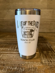 Laser Engraved Insulated 20 oz Tumbler - LOP Beach Club