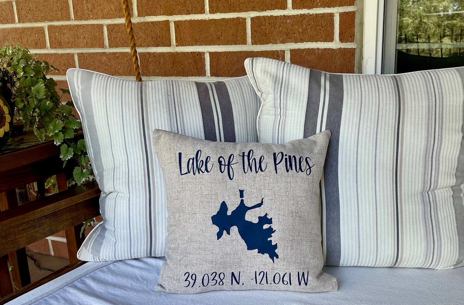 Coordinates Throw Pillow