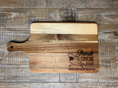 “Shark Coochie Board” Engraved Serving Board
