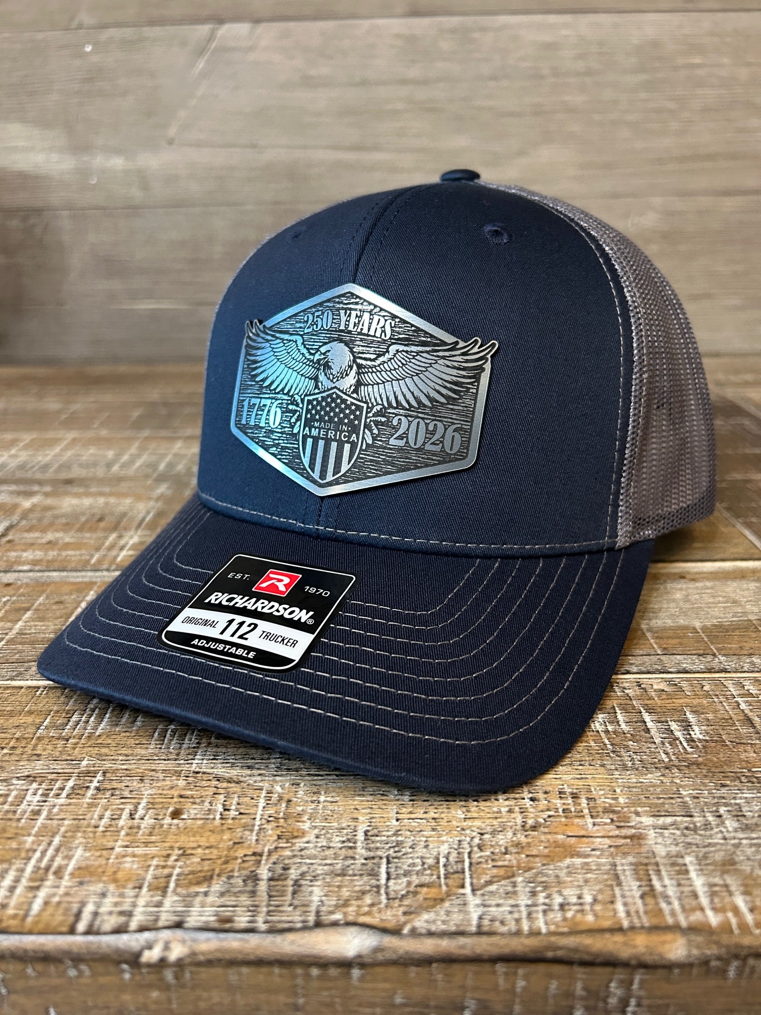 USA 250th Anniversary Eagle Patch Hat – Richardson 112