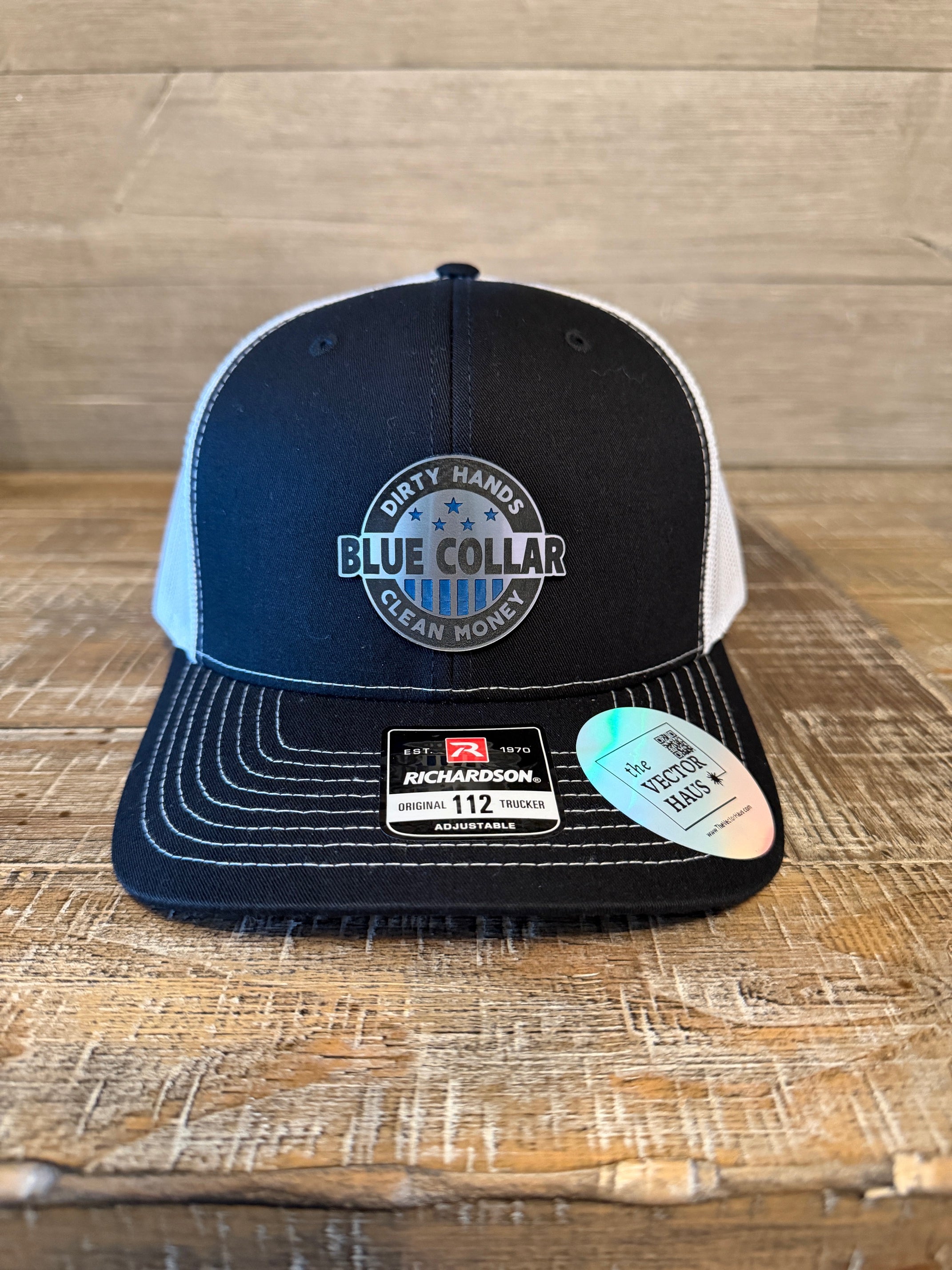 Dirty Hands, Clean Money – Blue Collar Trucker Hat