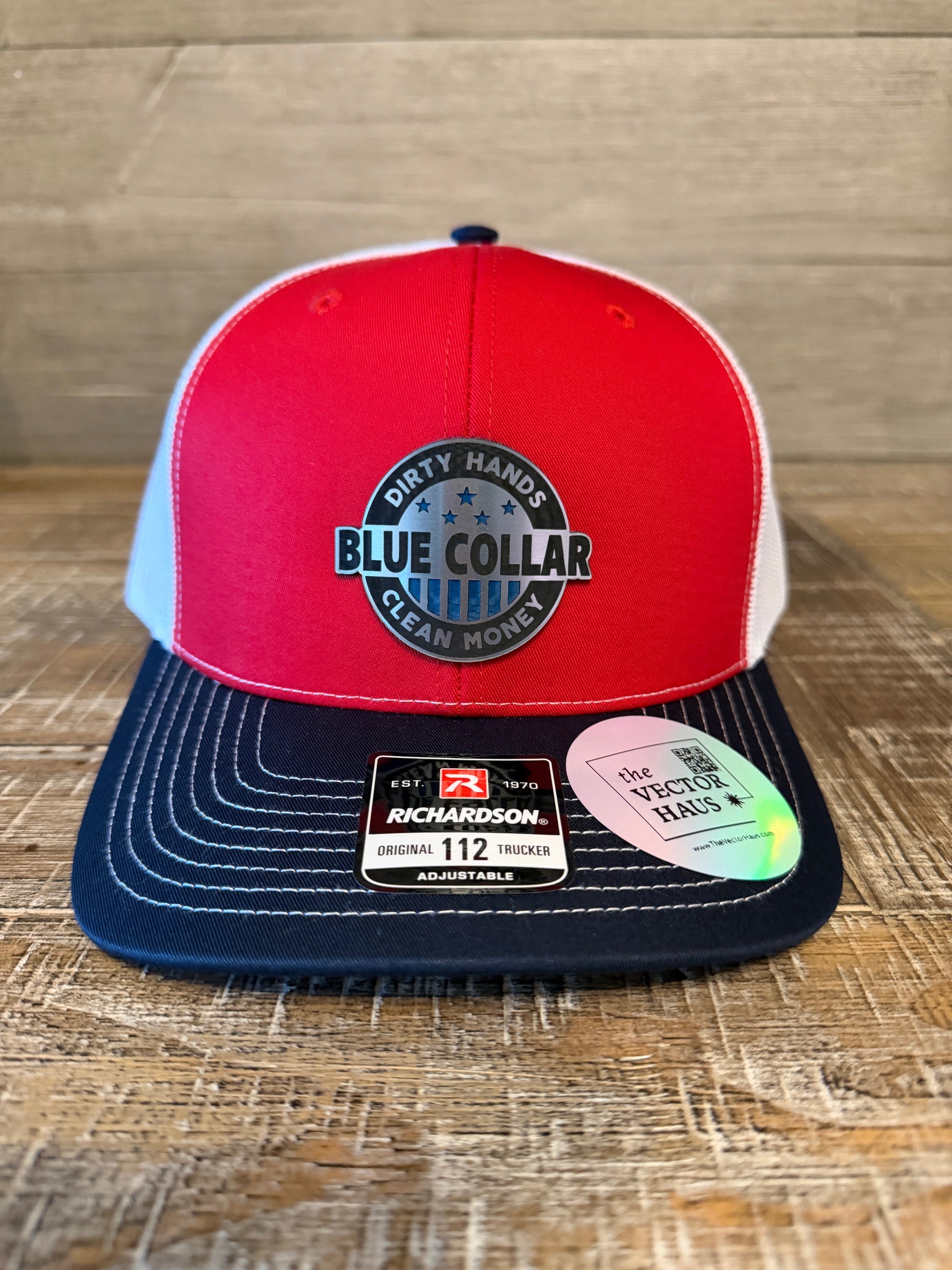 Dirty Hands, Clean Money – Blue Collar Trucker Hat