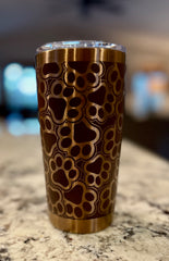Paw Print Stainless Steel Tumbler